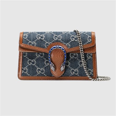 gucci denim dionysus super mini|sac gucci dionysus aliexpress.